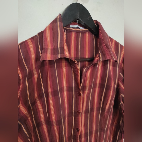 Vintage Oversized Crop Shirt ❤ - Picture 5 of 14